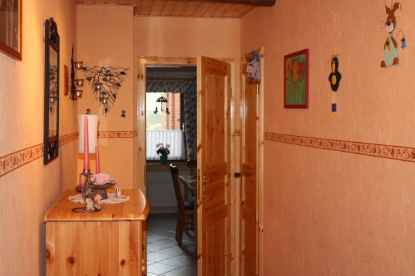 Flur der Ferienwohnung Lthje in Hochdonn am Nord-Ostsee-Kanal